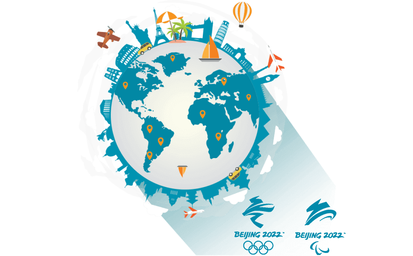 在西班牙连接到中国的加速器 - 通行中国